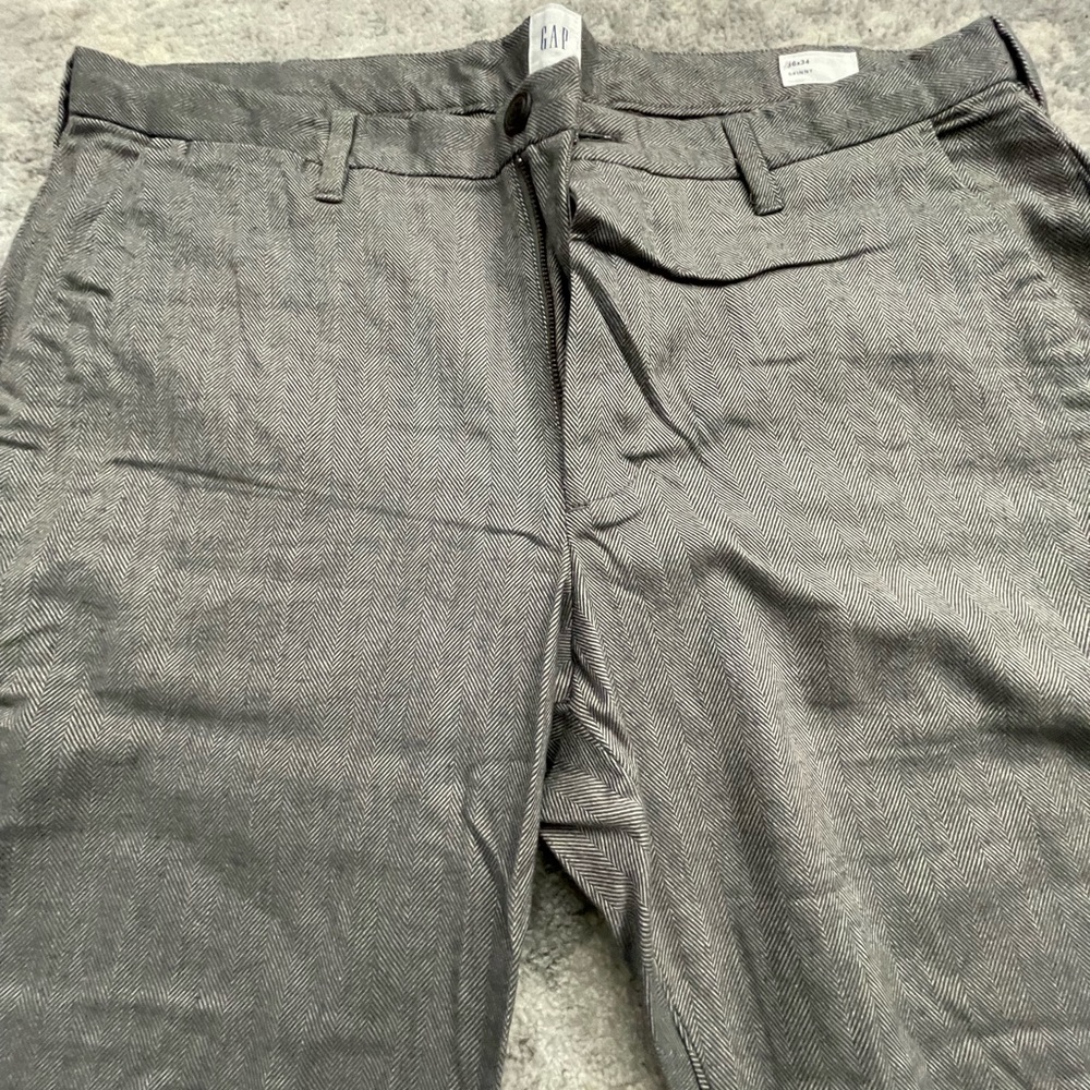 Gap grey wool pants w36 L34